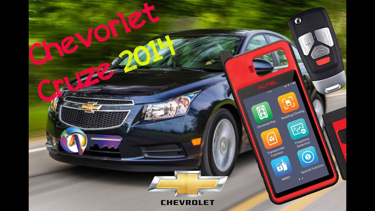 autel km100 chevorlet cruze 2014 key programming