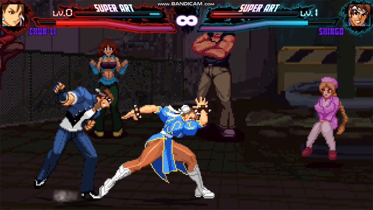 Funny, yet Epic Fight - Chun-Li vs Shingo Yabuki