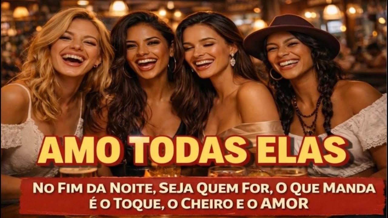 AMO TODAS ELAS - SERTANEJA 2026 INÉDITA