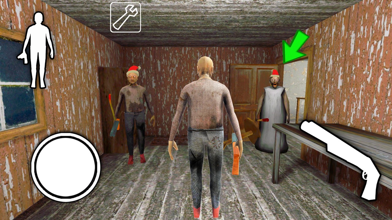 Playing As GRANDPA Frome The Granny Chapter Two in Granny Legacy on Hard Mode