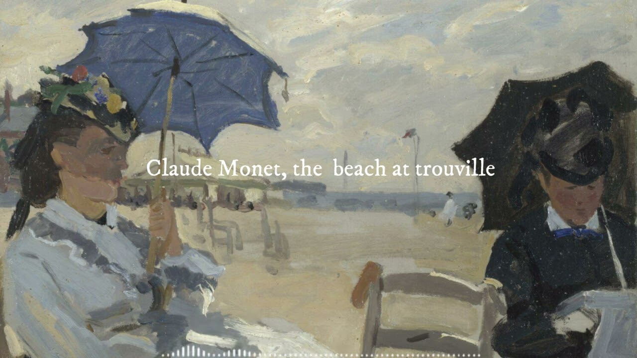 Bossa Nova, Claude Monet_The Beach at Trouville