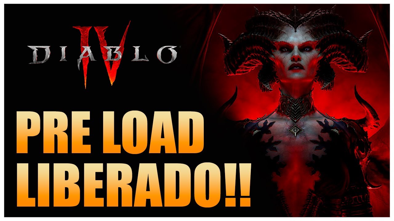 Diablo 4! Pre load Liberado!