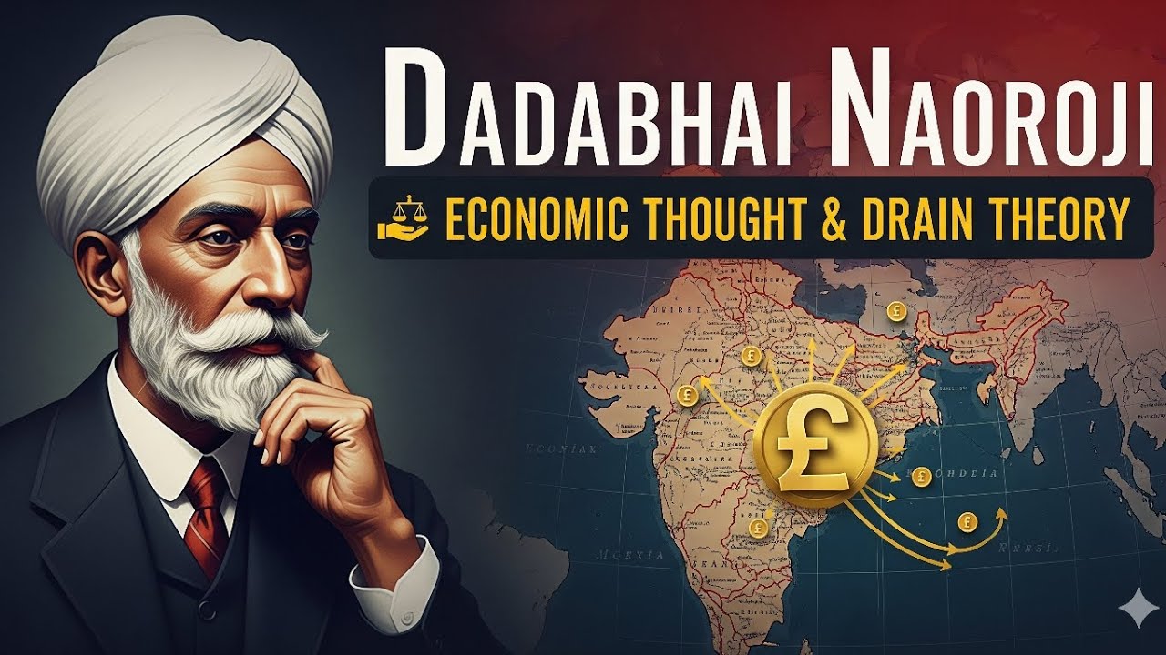 Dadabhai Naoroji's Economic Thought दादाभाई नौरोजी के आर्थिक विचार 