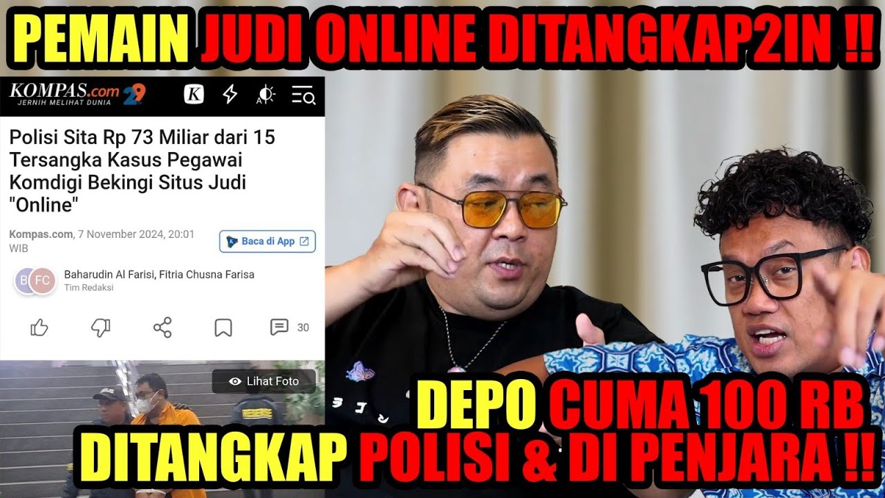 PERANG LAWAN JUDI ONLINE GK BAKAL MENANG‼️GK BISA DIBERANTAS TUNTAS‼️