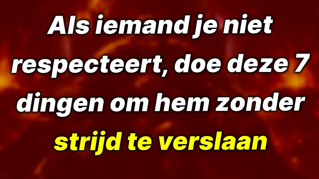 7 manieren om om te gaan met mensen die je minachten en niet respecteren