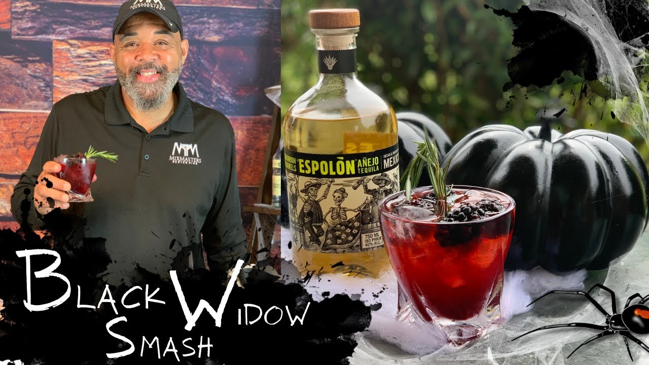Halloween: BLACK WIDOW SMASH COCKTAIL