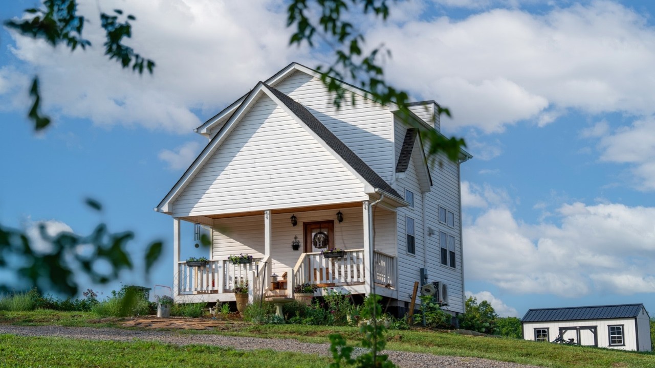 Family of 7 Living their Values in a Tiny House on a Foundation