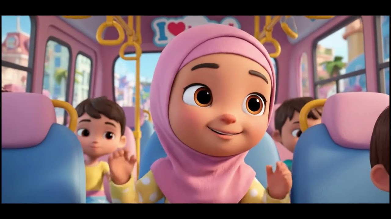 Roda Roda Bus Versi Lucu | Lagu Anak Balita Viral Terbaru 2026 | ARE TV