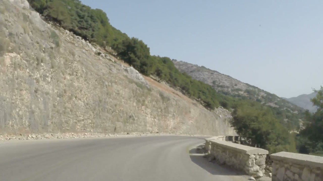 Cefalonia 2021 , da Argostoli a Assos lungo la strada interna