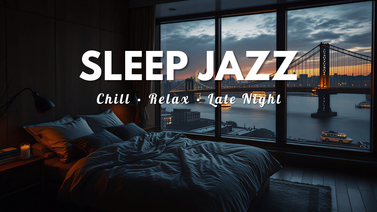 Sleep Jazz Piano Music | Deep Night Relaxation & Calm Mood