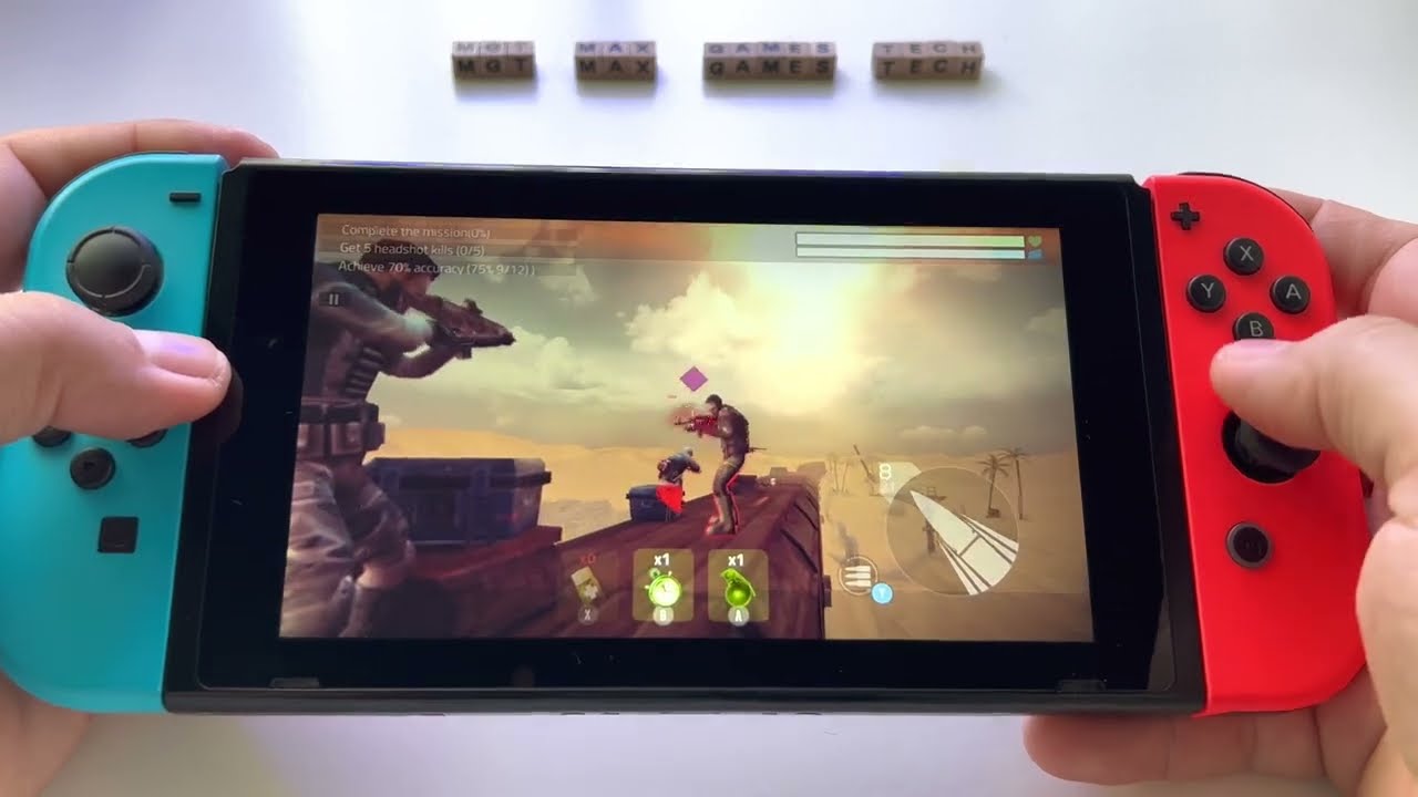 Cover Fire - Nintendo Switch handheld gameplay