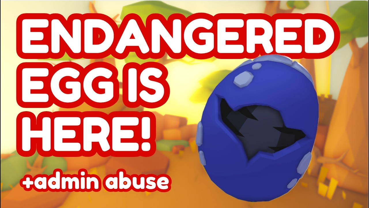 🔴 HOW TO GET the new ENDANGERED Egg in Adopt Me - hatching 50 Eggs #adoptme #roblox