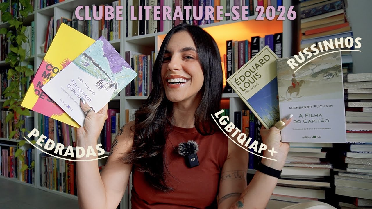 Clube L-se: venha ler CLÁSSICOS comigo em 2026
