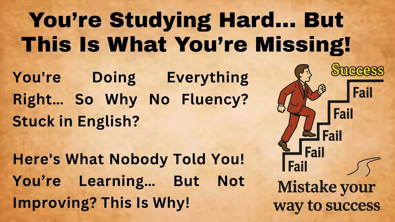 You're Doing Everything Right… So Why Are You Still Stuck in English?