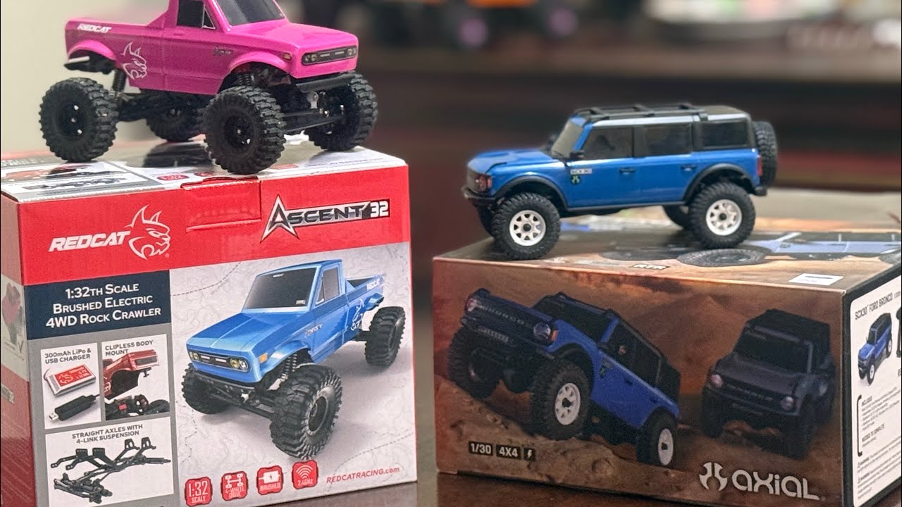 Какую из них вы бы купили? SCX30 или RedCat Ascent 32?