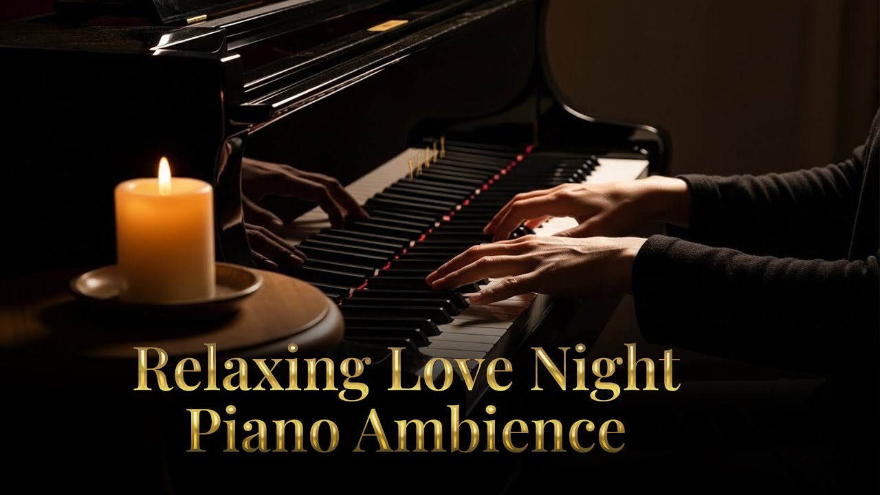 Romantic Piano Music for Love Night | Candlelight Intimate Ambient Mix