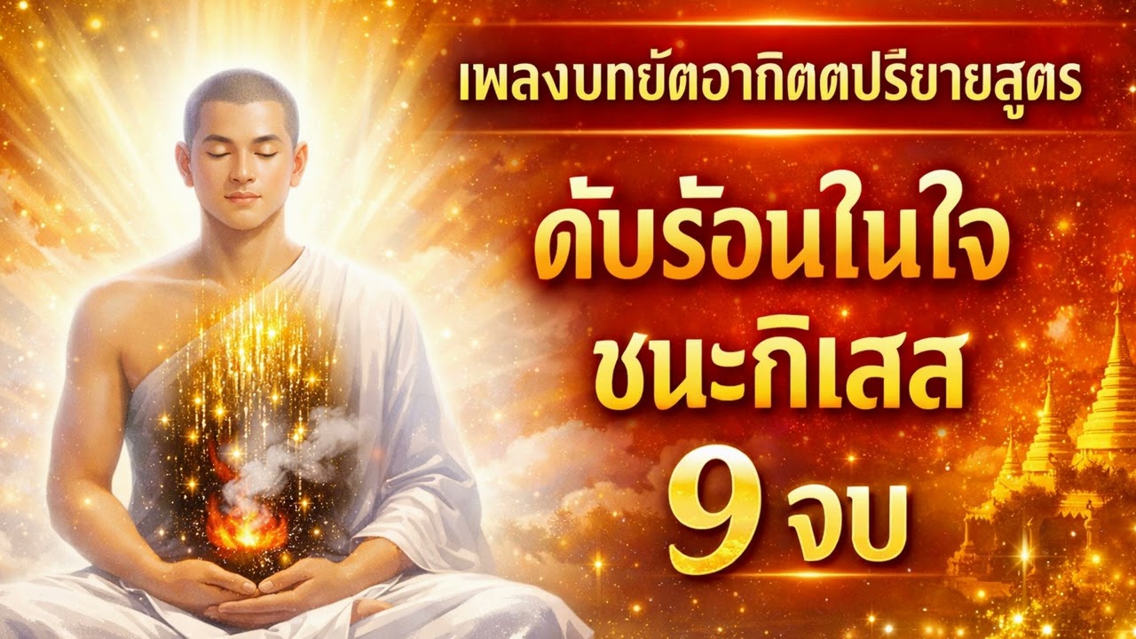 บทขัดอาทิตตปริยายสูตร (ฉบับดับไฟกิเลส) 9 จบ ตื่นรู้ ดับร้อน ผ่องใส #9จบ