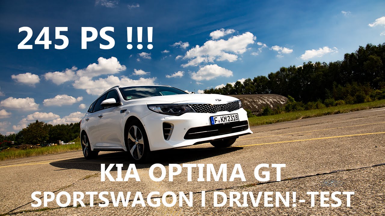Der schnellste Kia l Kia Optima GT SW 245 PS l DRIVEN!-Test