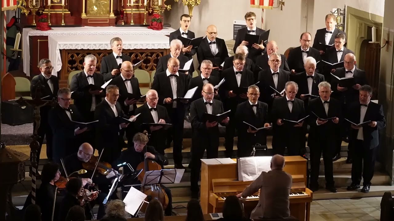 MGV Heiligenzimmern, Adventskonzert 2025, Weihnachts Gesang (Cantique pour Noel)