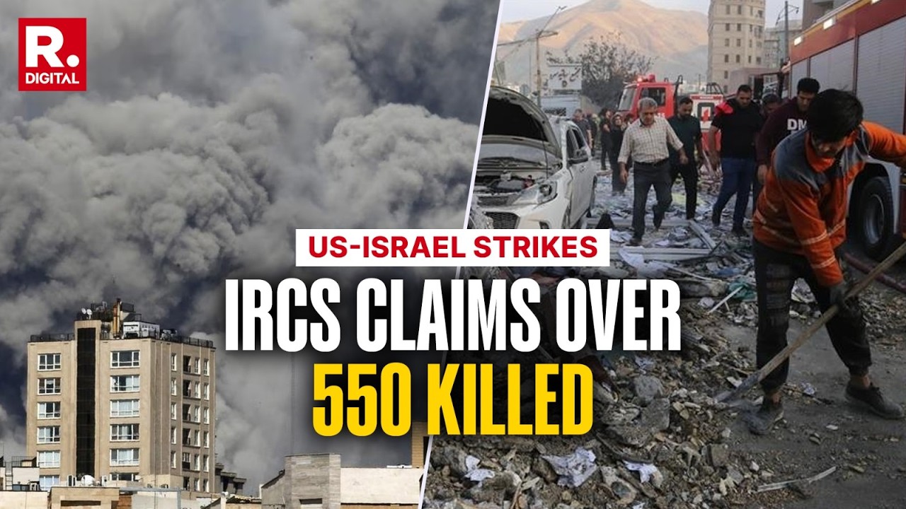 US-Israel Strikes: Iranian Red Crescent Society Claims Over 550 Killed In Attacks