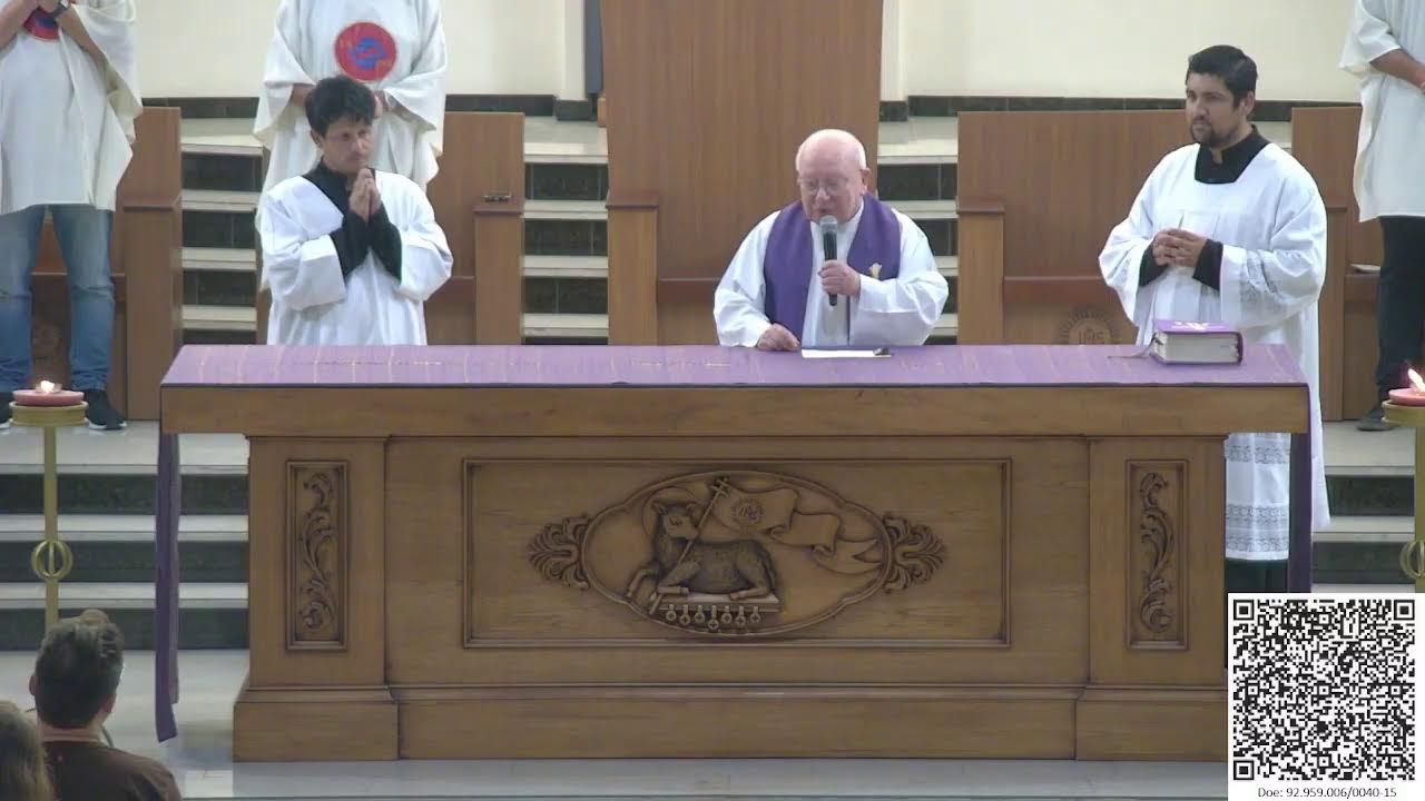 MISSA DIA 21 DE FEVEREIRO   MISSA DOMINICAL DO TEMPO  DA QUARESMA.