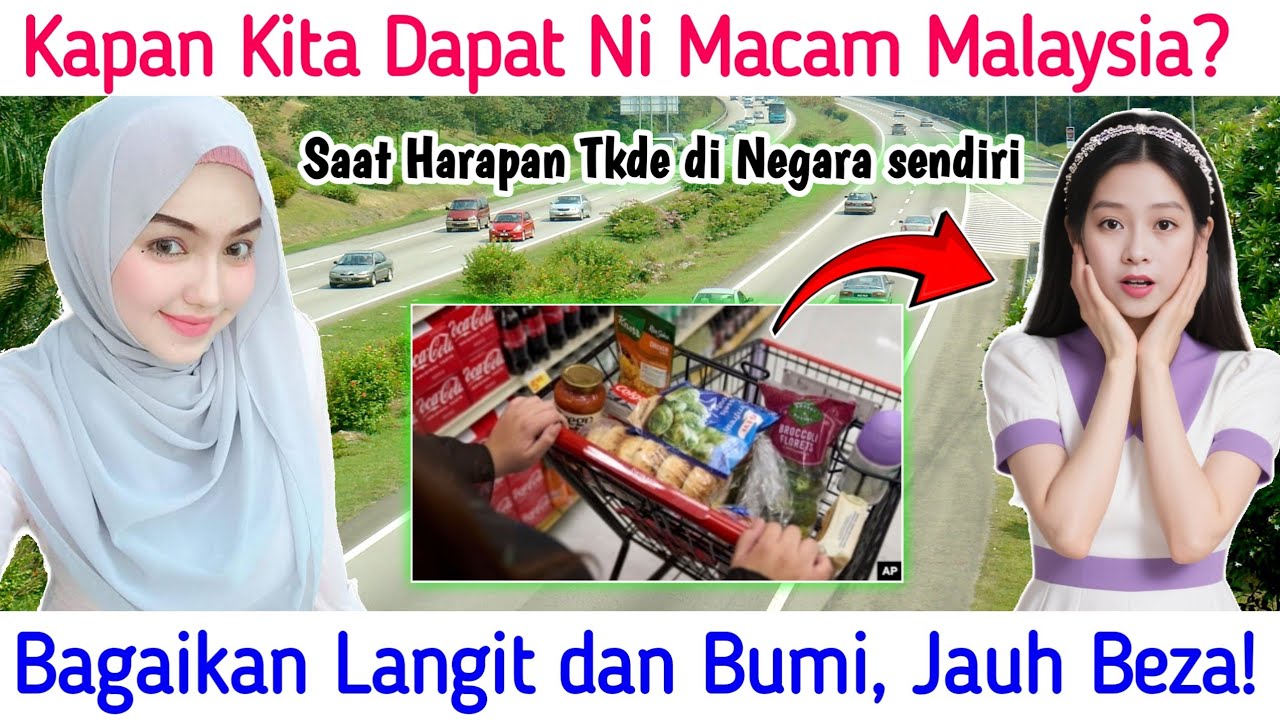 BIKIN IRI❗HANYA MALAYSIA YANG MACAM NI, BERBANDING TERBALIK di NEGARA KAMI
