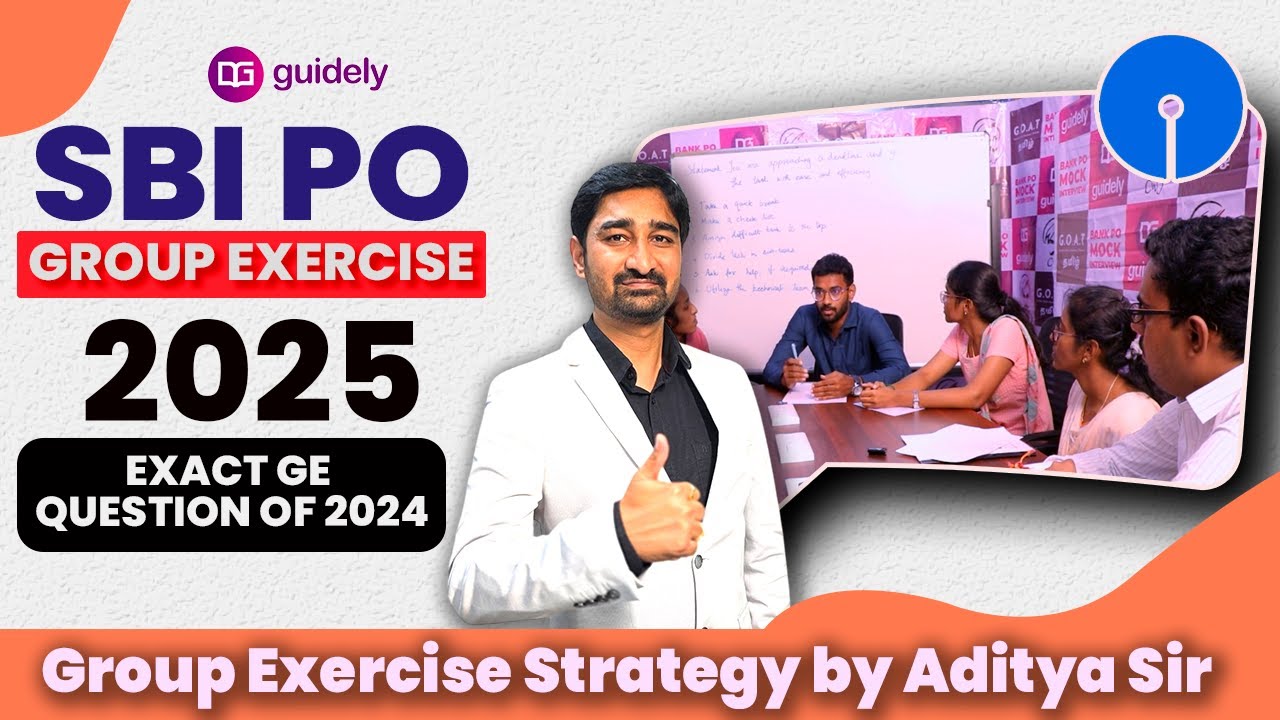 🎯 SBI PO Group Exercise 2025 | GD Topics & Group Exercise | with Aditya Sir