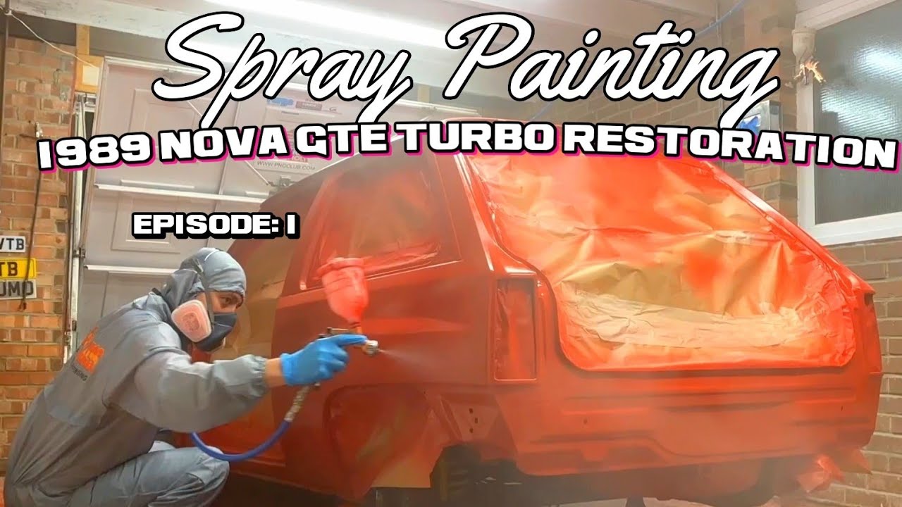 1989 Vauxhall Nova GTE Restoration Episode:1 Respray