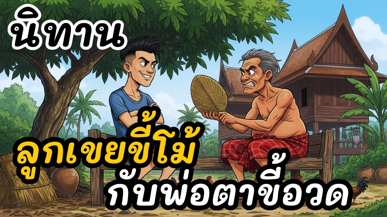 นิทาน ลูกเขยขี้โม้กับพ่อตาขี้อวด | #นิทานพื้นบ้าน #นิทานสอนใจ #นิทานก่อนนอน
