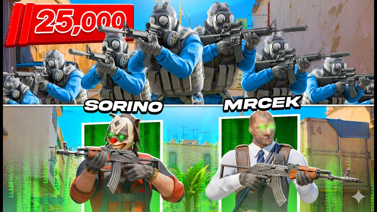 JA i MRCEK vs 8 Graczy z CZERWONYM ratingiem PREMIER