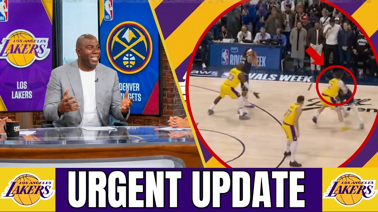 🚨 BREAKING 🧠 Magic Johnson’s Genius Breakdown of Lakers vs. Nuggets Shocks Journalists