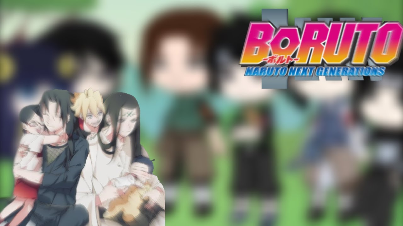 Himawari and sarada went to the past but?? & uchiha & uzumaki family react to ?? Part(??/2)