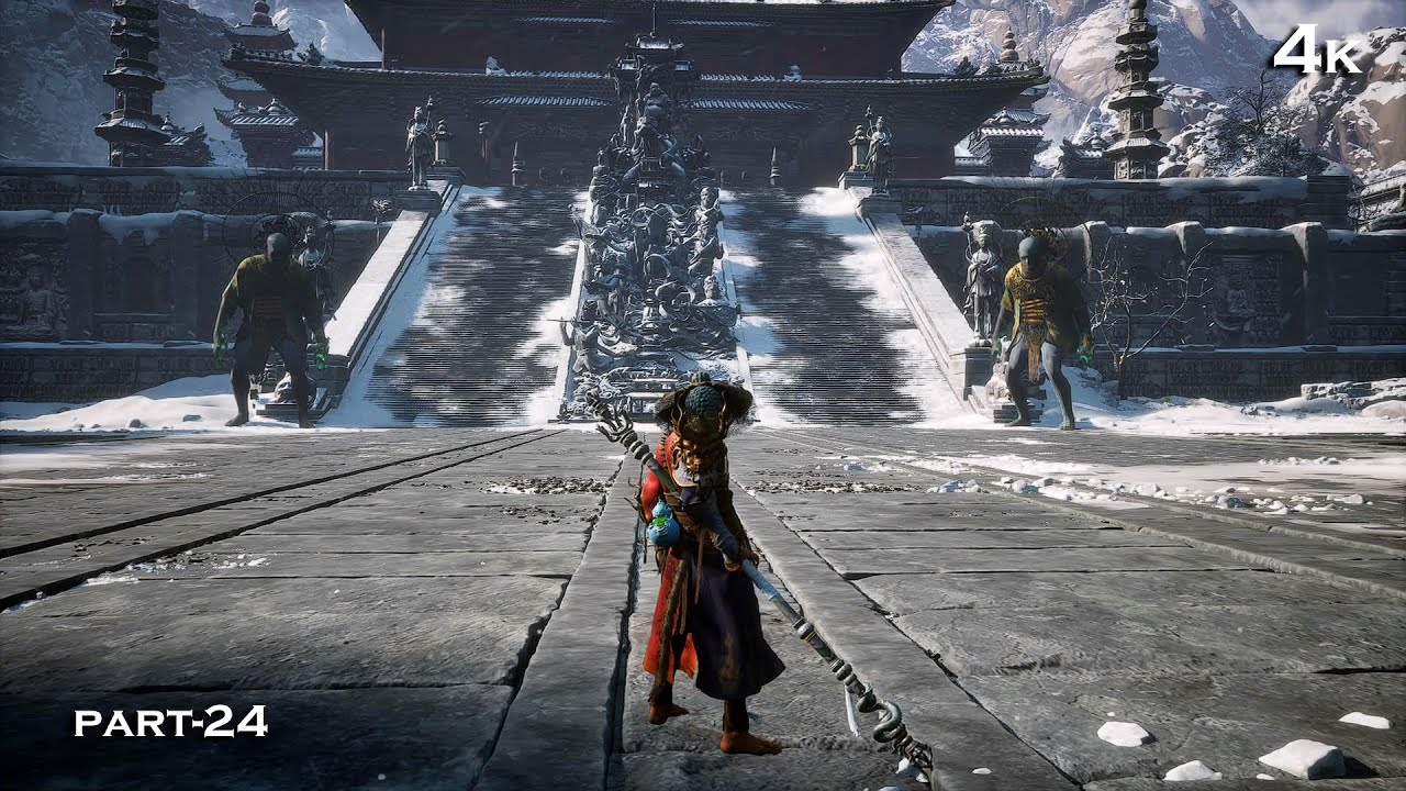 NEW THUNDERCLAP TEMPLE Walkthrough | Black myth wukong [4k 60Fps]