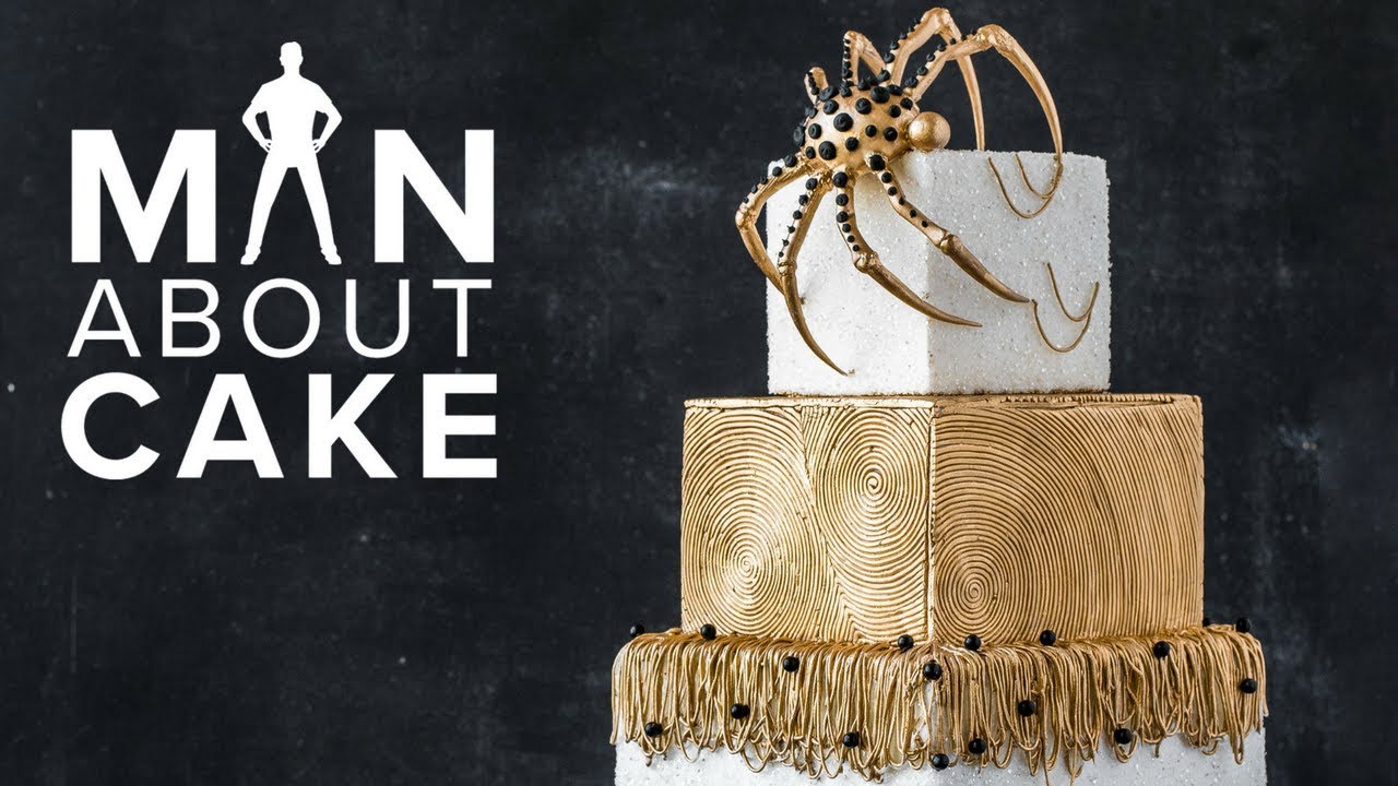 #CakeSlayer Хэллоуин: ТОРТ «ПАУК» | Man About Cake с Джошуа Джоном Расселом