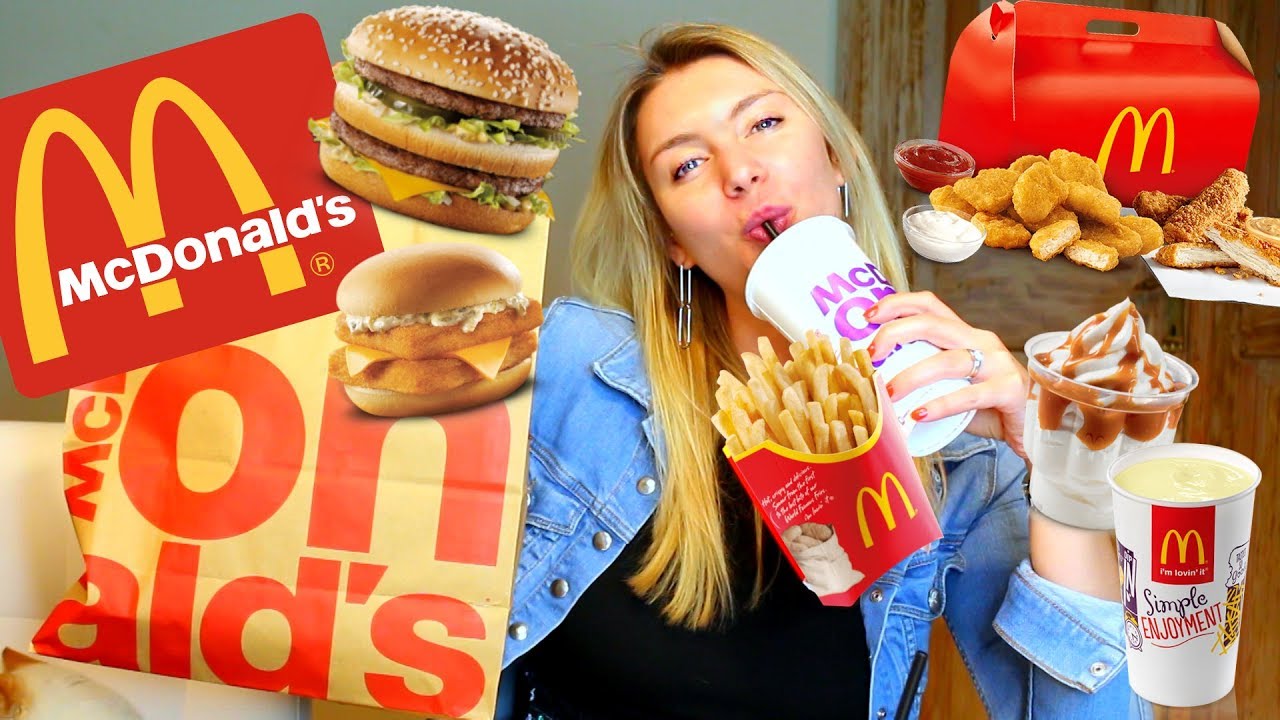 MUKBANG MC DONALD'S!!!!!! GUARDATEMI MENTRE MANGIO!