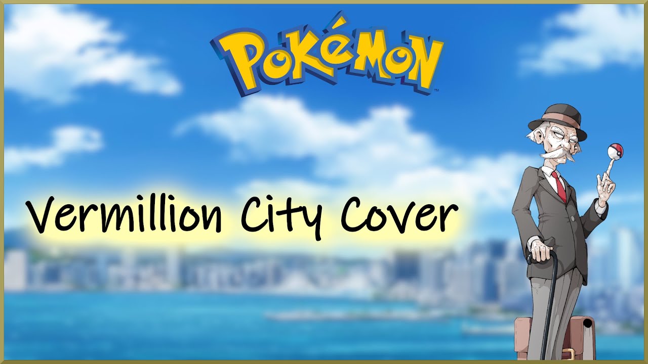 Vermillion City  Theme - Pokémon G/S/C | Cover | Smooth Jazz, Relax, Chill