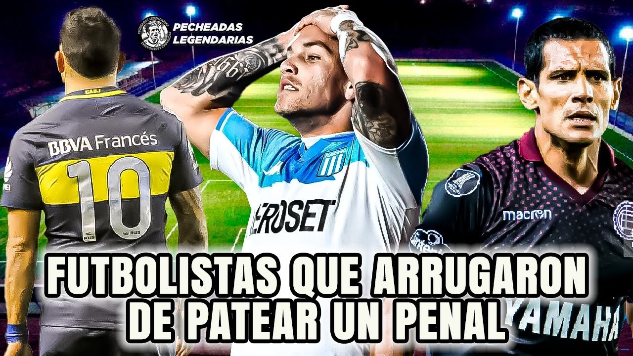 Futbolistas que ARRUGARON de patear un Penal