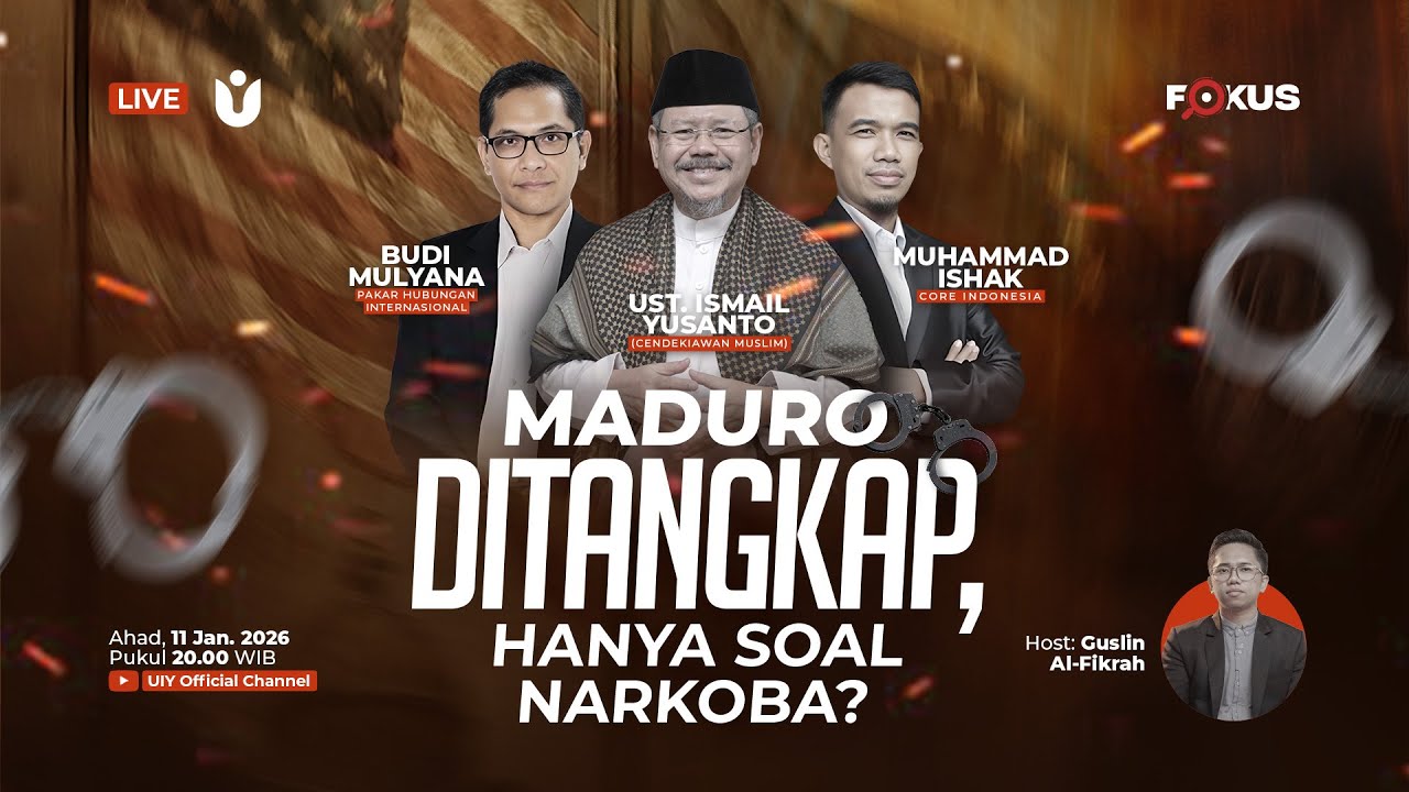 Maduro Ditangkap, Hanya Soal Narkoba?