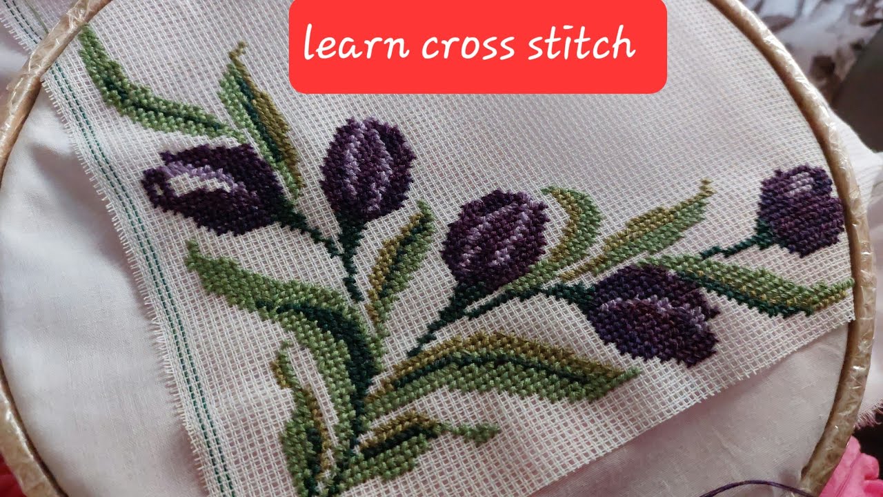 Best way to learn cross stitch :Geometric borders