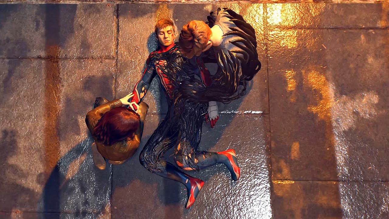 Peter Parker Death Scene | Gets Venom Symbiote Suit