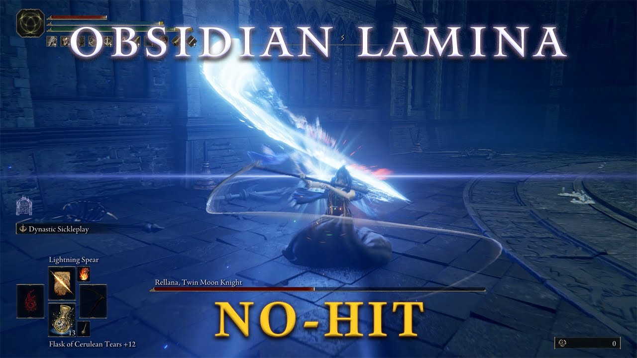Dancing with Rellana! | Obsidian Lamina & Milady vs Rellana NO HIT | Elden Ring DLC