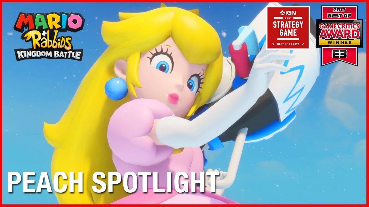 Mario + Rabbids Kingdom Battle: Peach Character Spotlight | Gameplay Trailer | Ubisoft [NA]