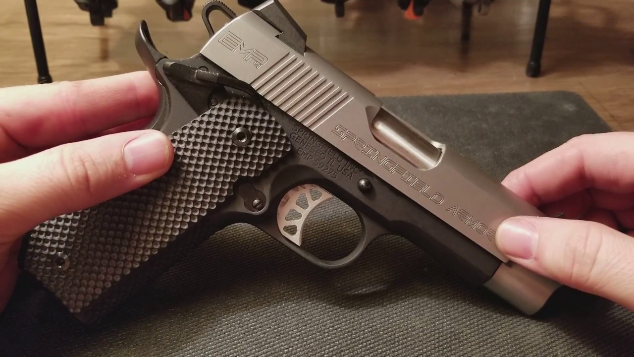 Обзор и известные проблемы Springfield Armory Emp4 Carry Contour Take Down.