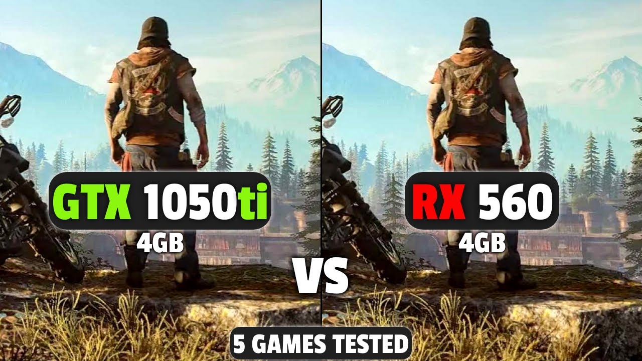 Rx 560 vs GTX 1050 ti | 5 Games Tested