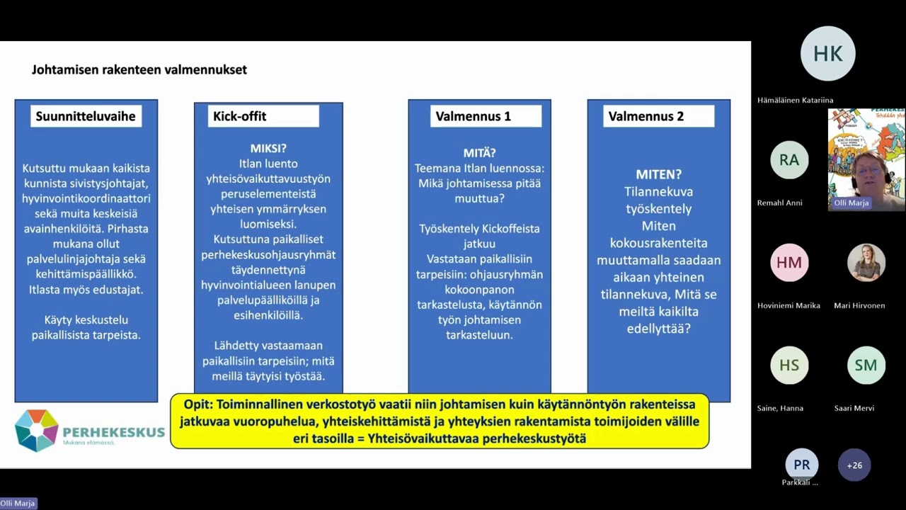 Miten rakennetaan lapsi- ja perhelähtöistä palvelujärjestelmää yhteisövaikuttavuuden periaattein?