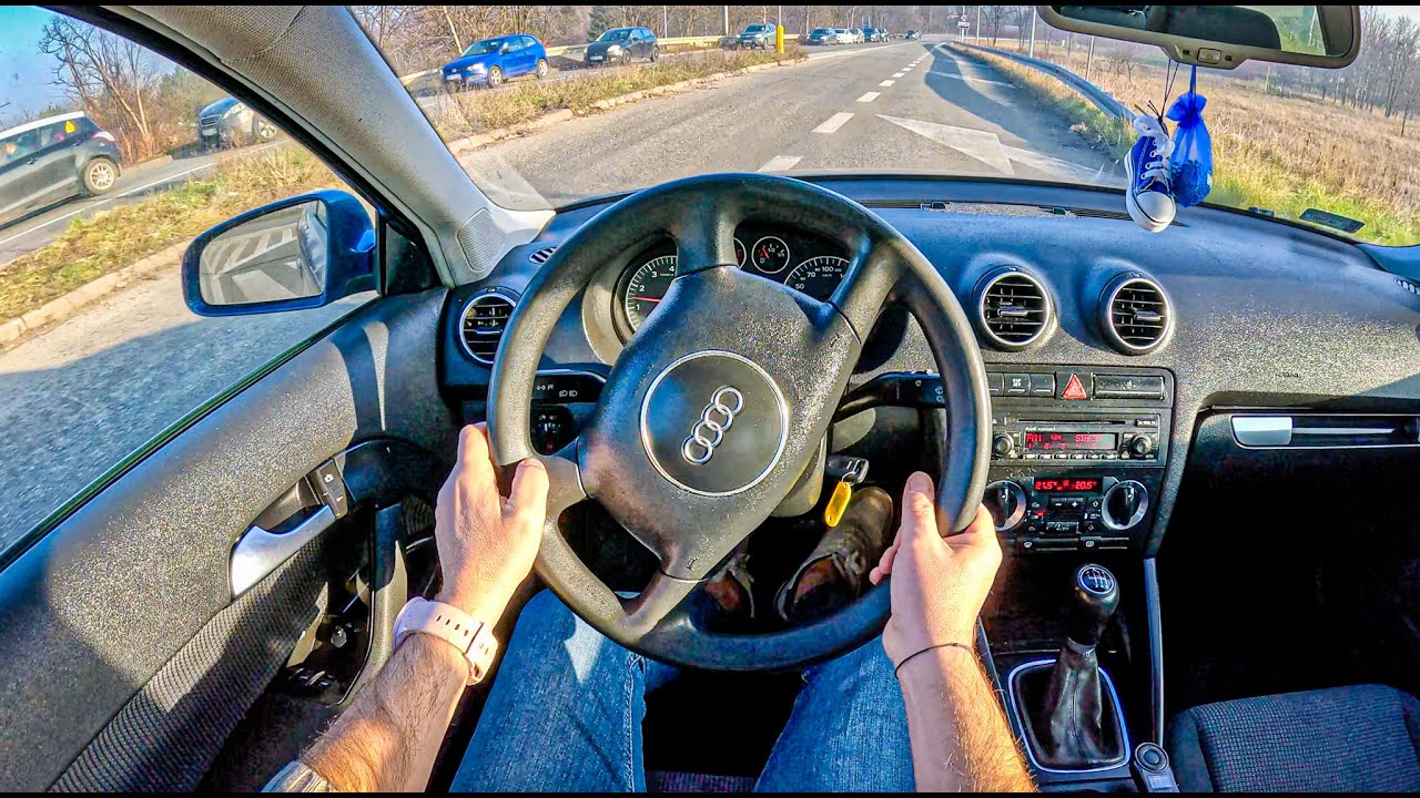 2003 Audi A3 8P (2.0 FSI 150 hp) | POV Test Drive #2294 Joe Black
