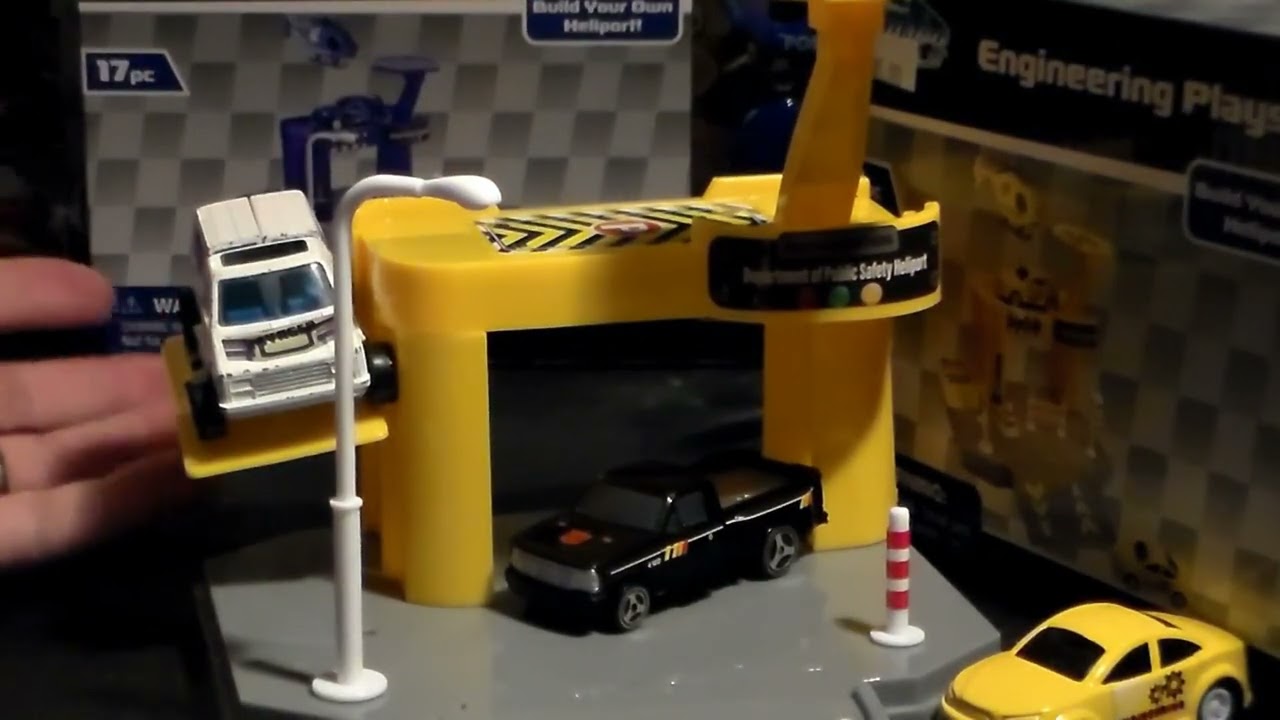 Dollar tree diecast playset turbo wheels review