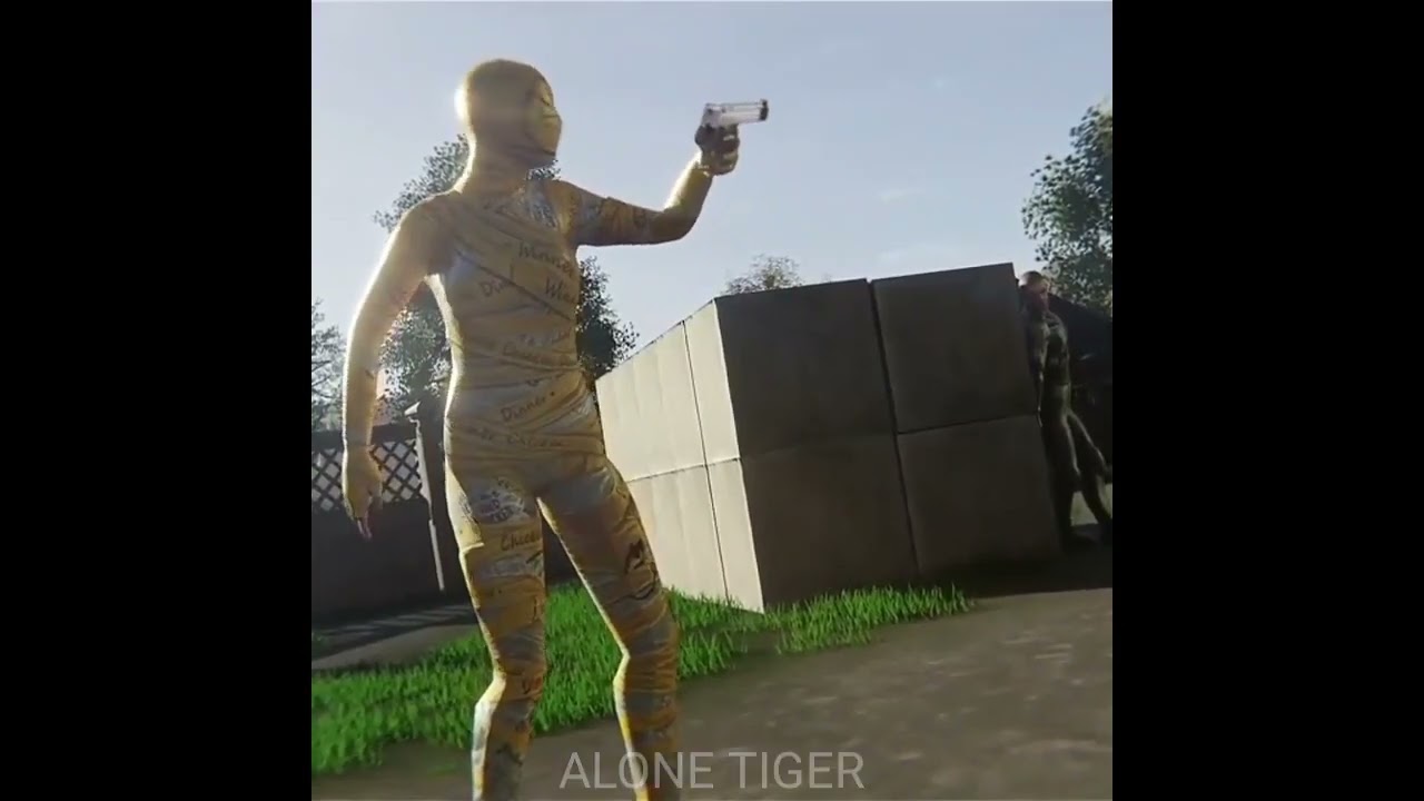 victor. mummy set | #BGMi.#ALONETIGER