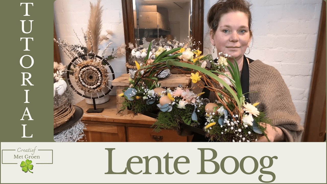Lente Boog | DIY Bloemschik Tutorial