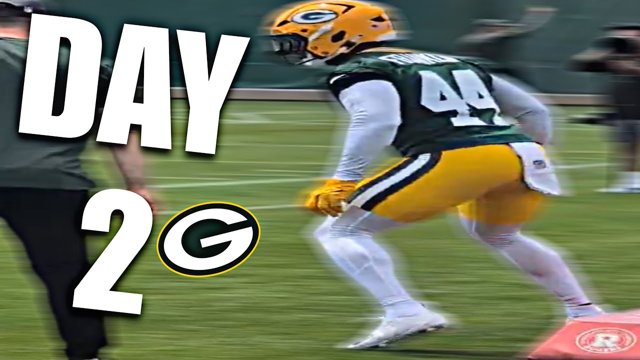 Green Bay Packers GETTING ACTIVE at OTA&rsquo;s DAY 2 HIGHLIGHTS: Zaire Franklin, Jordan Love + MORE! 